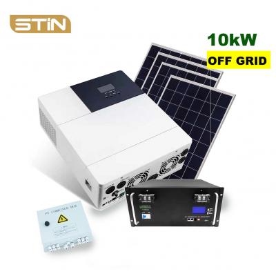 Off Grid 10kw Solar PV Energy Power System