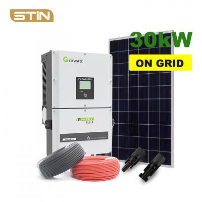 30kw on grid  solar power system