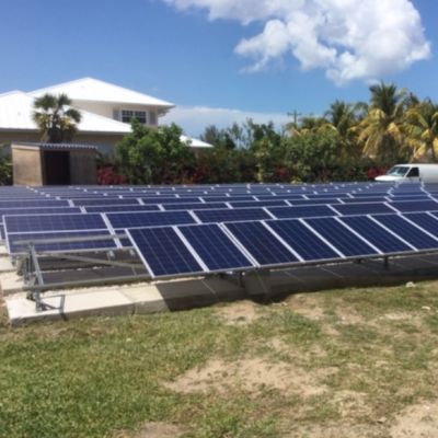 Sistema solar fuera de la red de 50kw para bahamas resort